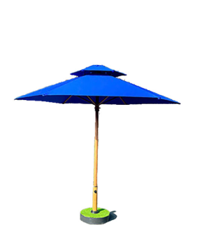 DÙ ĐT 2 TẦNG VÂN GỖ XANH CAO CẤP