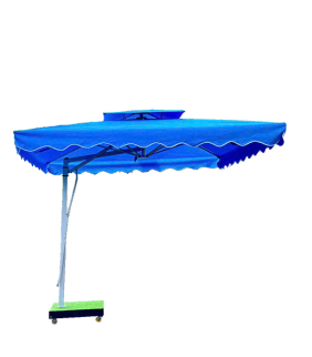 DÙ LỆCH TÂM VUÔNG XANH DƯƠNG 