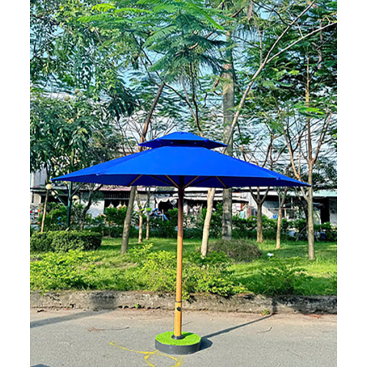 DÙ ĐT 2 TẦNG VÂN GỖ XANH CAO CẤP