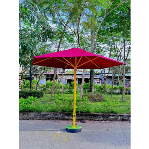 DÙ ĐÚNG TÂM TRÒN ĐỎ CAO CẤP