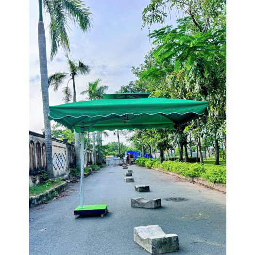 DÙ LỆCH TÂM VUÔNG XANH NGỌC