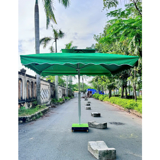 DÙ LỆCH TÂM VUÔNG XANH NGỌC