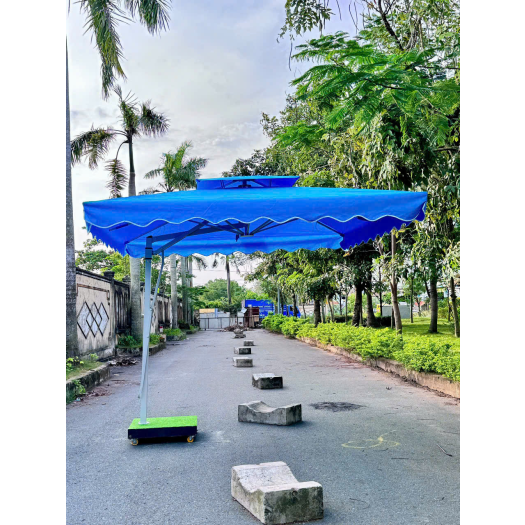 DÙ LỆCH TÂM VUÔNG XANH DƯƠNG 