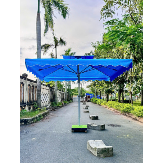 DÙ LỆCH TÂM VUÔNG XANH DƯƠNG 