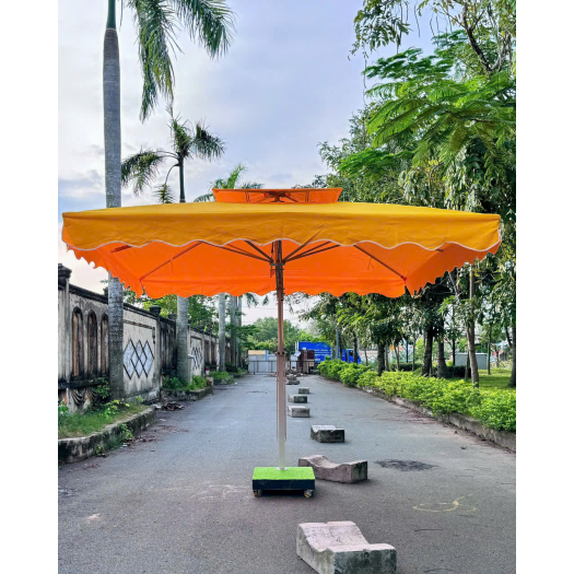 DÙ LỆCH TÂM VUÔNG MÀU CAM